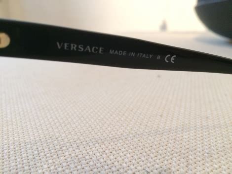 how to legit check versace sunglasses|Versace authentication check.